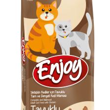 Enjoy Tavuklu Yetişkin Kedi Maması 15 kg 2'li Set