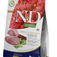N&D Quinoa Weight Management Kuzu Etli 1.5 kg Yetişkin Kedi Maması