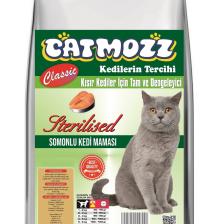 Catmozz Sterilised Kısırlaştırılmış Somonlu 10 kg Yetişkin Kedi Maması