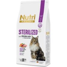 Nutri Feline Sterilised Somonlu 10 kg Yetişkin Kedi Maması