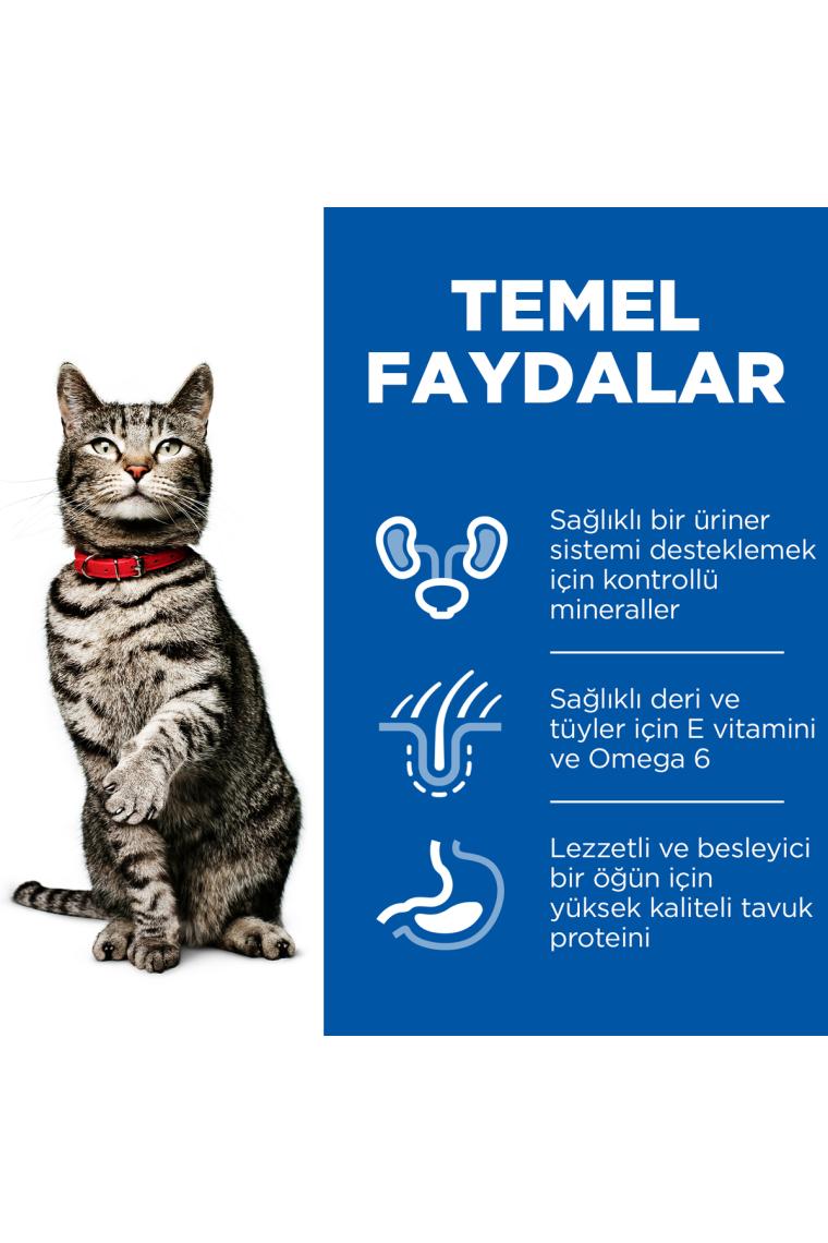 Hill's Urinary İdrar Yolu Destekleyici Kedi Maması 1,5 Kg