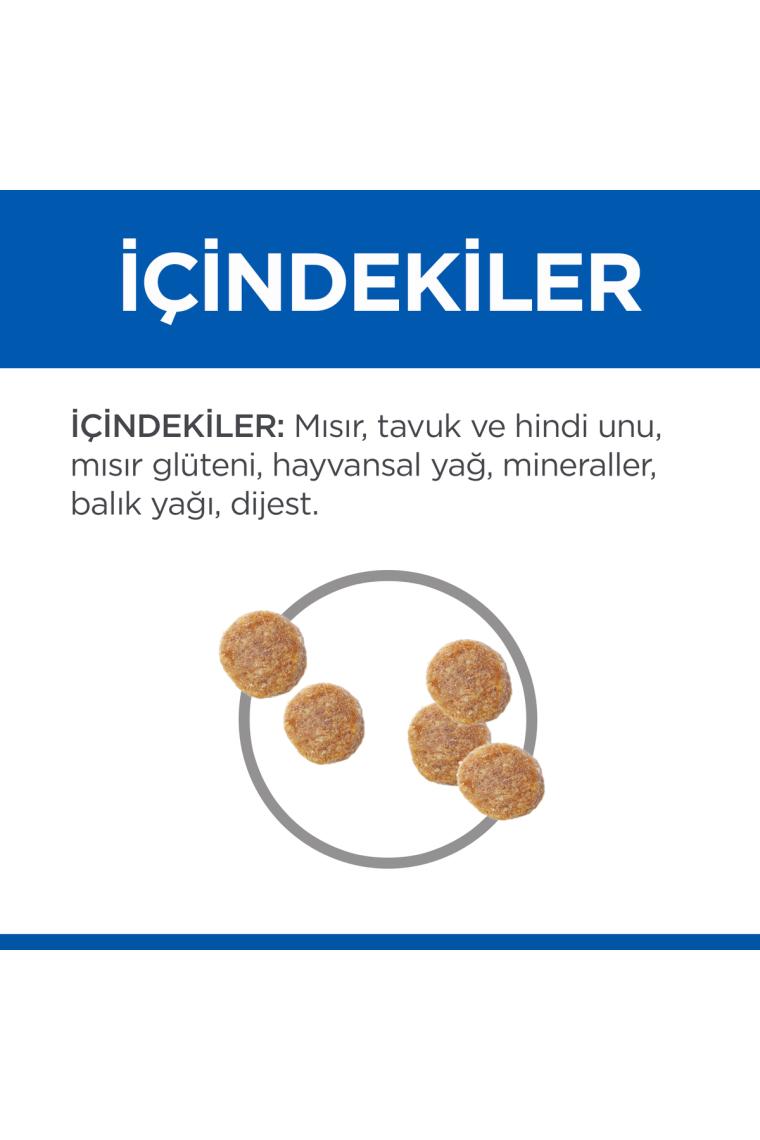 Hill's Urinary İdrar Yolu Destekleyici Kedi Maması 1,5 Kg