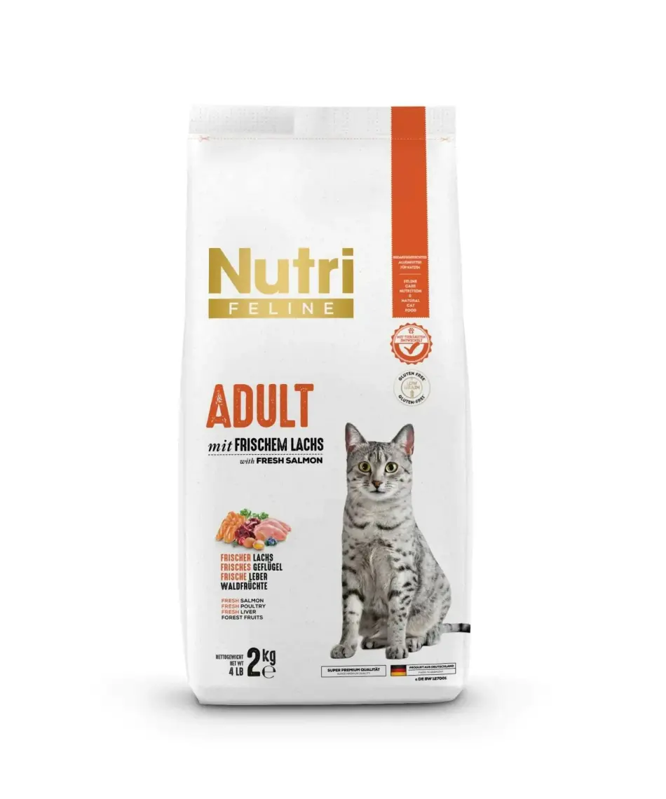 Nutri Feline Somonlu Yetişkin Kedi Maması 2 kg
