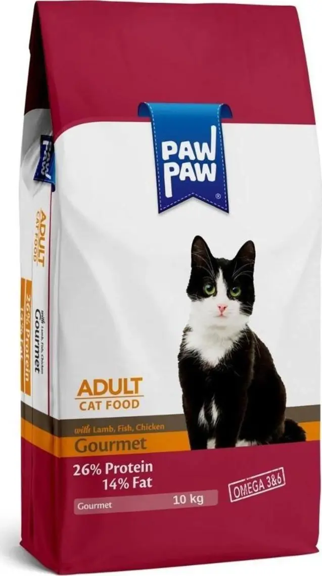 Pawpaw Gurme Yetişkin Kedi Maması 10 kg