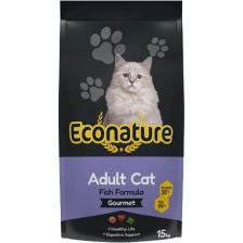 Econature Gurme Balıklı Yetişkin Kedi Maması - 15 Kg