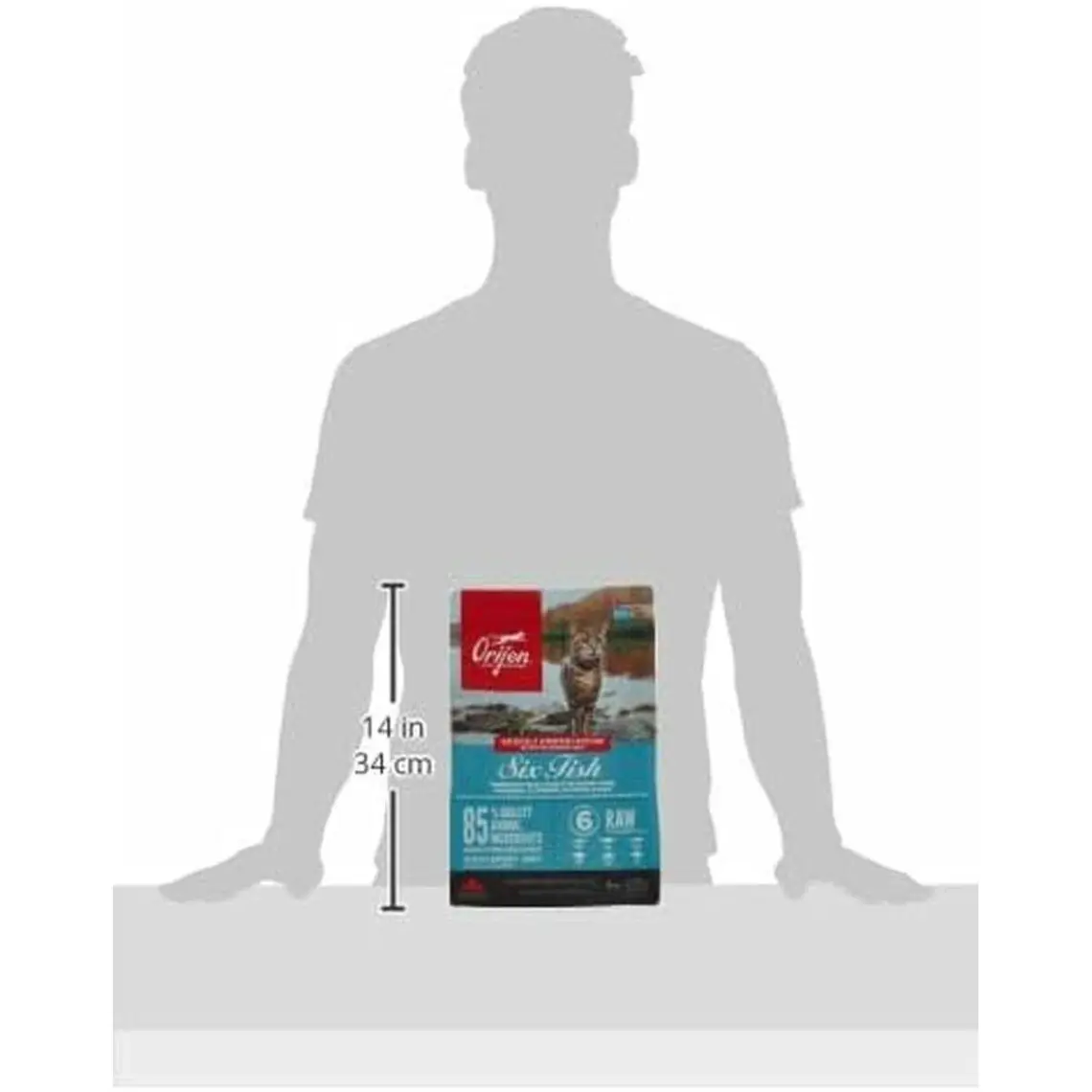 Orijen Six Fish Tahılsız 6 Balıklı Yetişkin Kedi Maması 1,8 kg