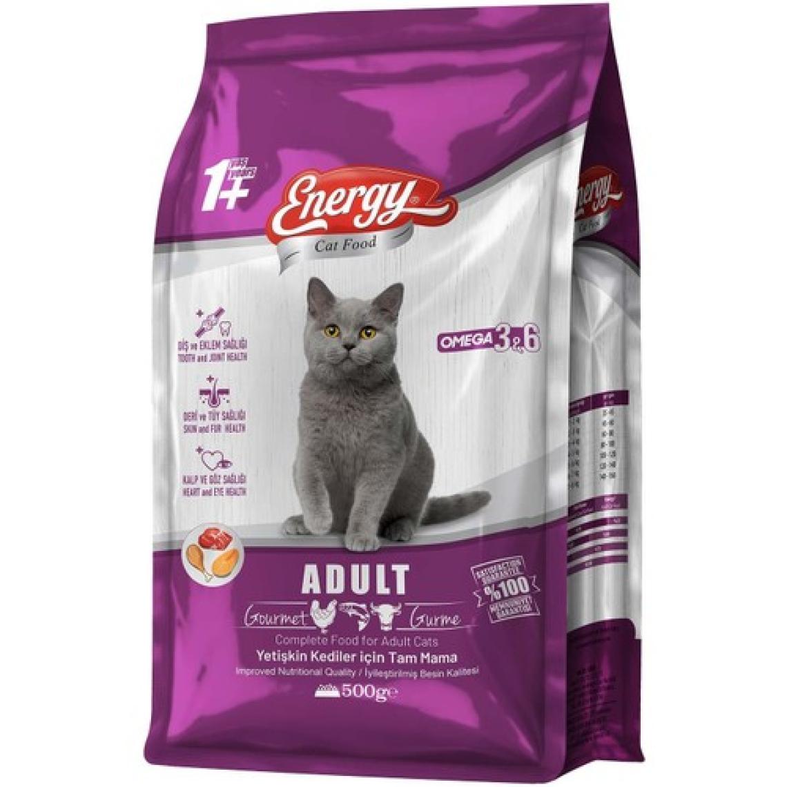 Energy Gurme Yetişkin Kedi Maması 500 G