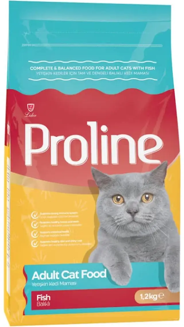 Proline Balıklı Pirinçli Yetişkin Kedi Maması 1.2 kg