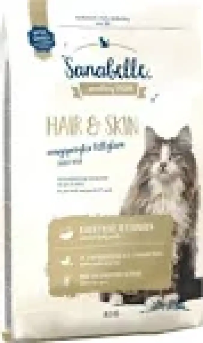 Sanabelle Hair Skin Glutensiz Tahılsız Tüy ve Deri Sağlığı Kedi Maması 10 kg