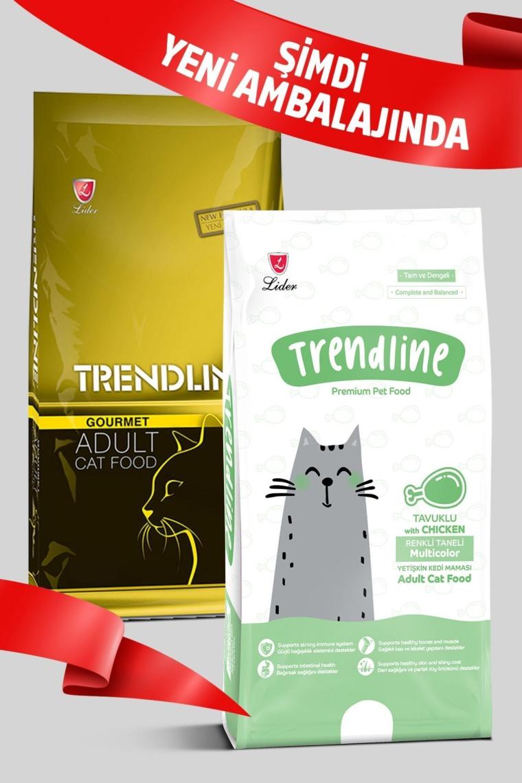 Trendline Gourmet Kedi Maması 1 kg x 5 Adet