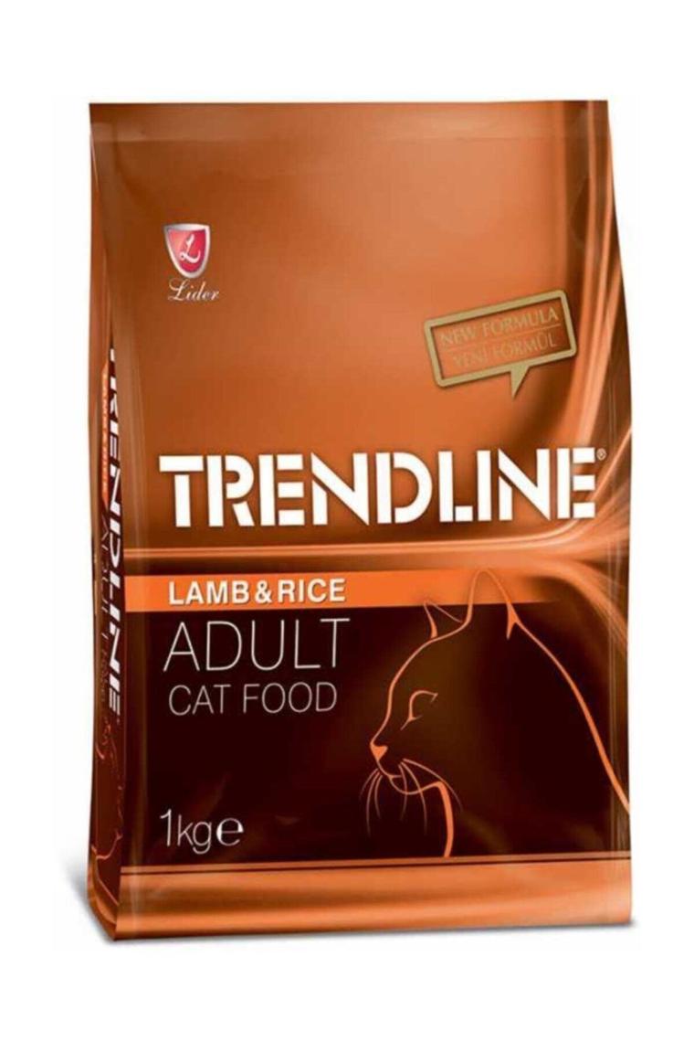 Trendline Kuzu Etli 1 kg Yetişkin Kuru Kedi Maması