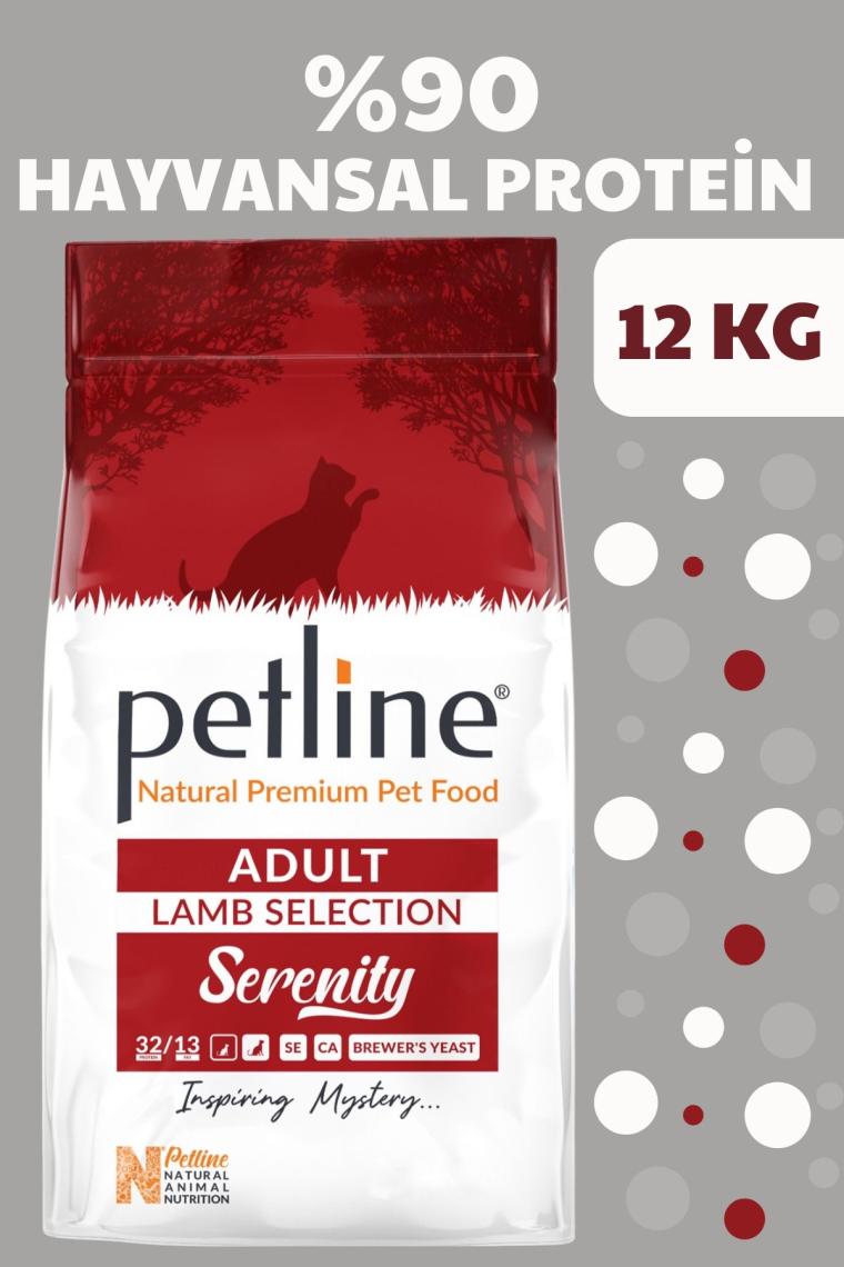 Petline Natural Premium Lamb Kuzu Etli Yetişkin Kedi Maması 12 kg