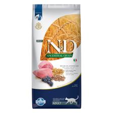 N&amp;D Düşük Tahıllı Kuzu Etli ve Yaban Mersinli 10 kg Yetişkin Kuru Kedi Maması