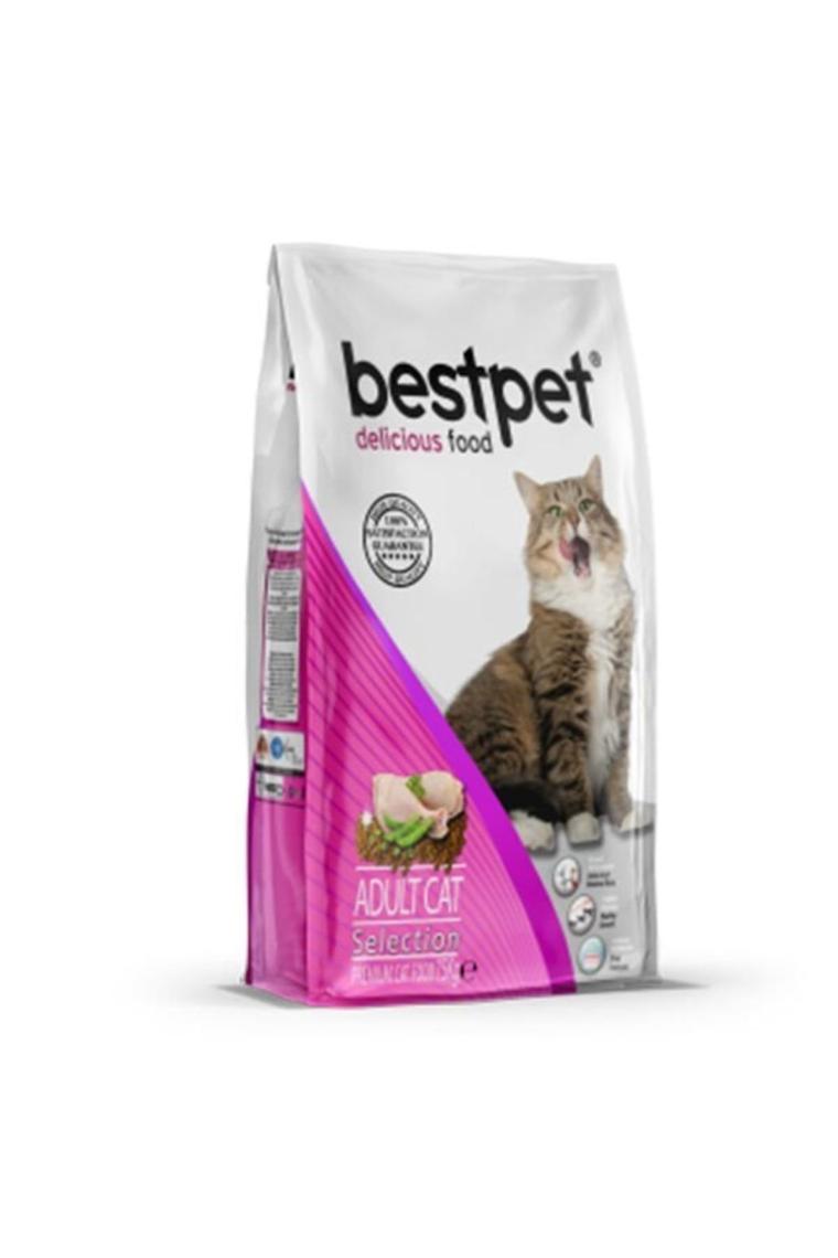 Bestpet Selection Tavuk Etli 15 kg Yetişkin Kedi Maması