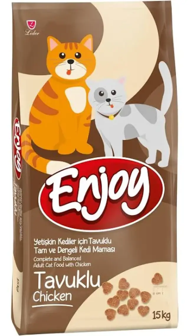 Enjoy Tavuklu Yetişkin Kedi Maması 15 Kg