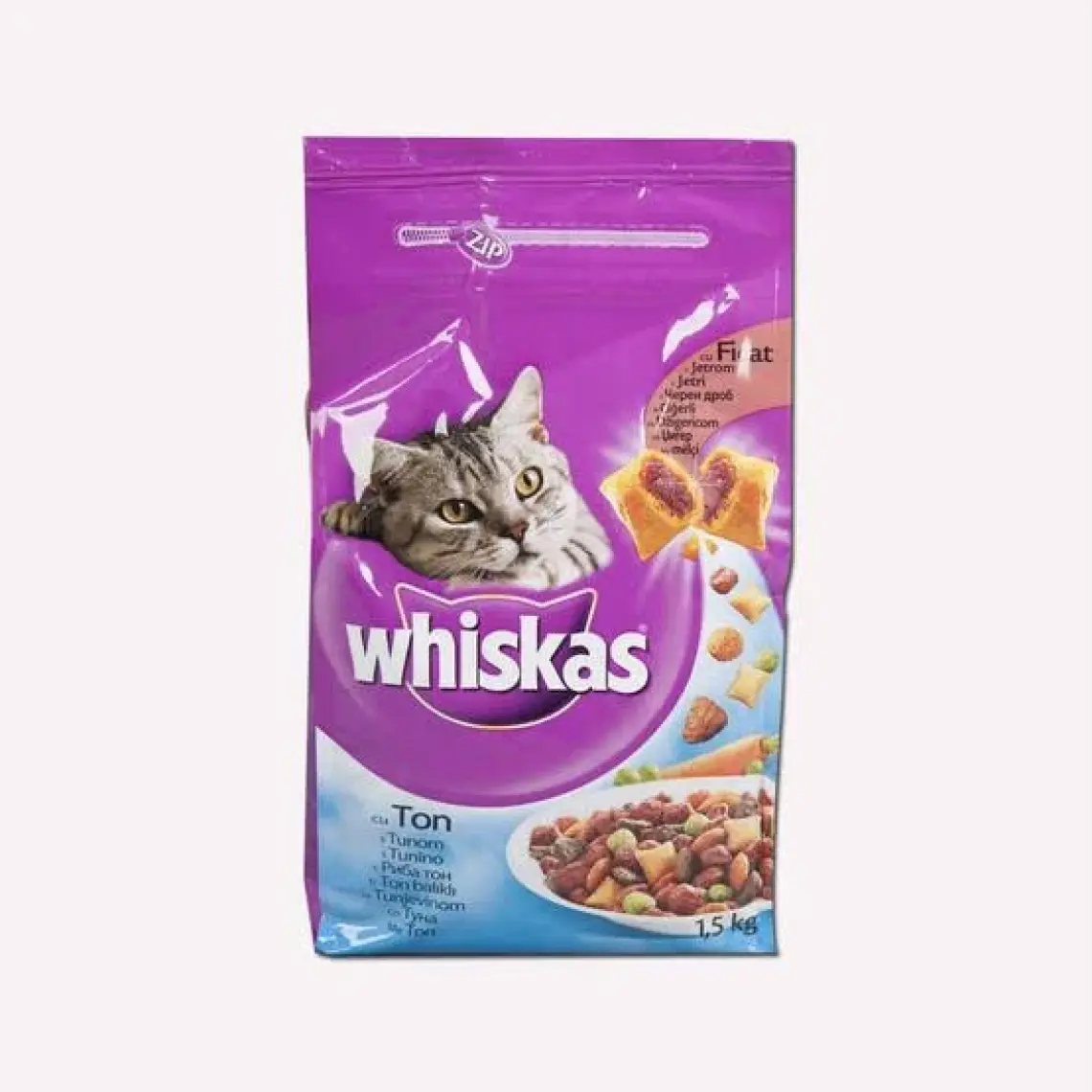 Whiskas Ton Balıklı ve Sebzeli Yetişkin Kedi Maması 1,4kg