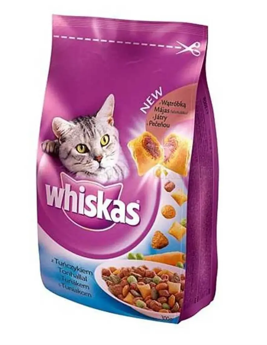 Whiskas Ton Balıklı ve Sebzeli Yetişkin Kedi Maması 1,4kg