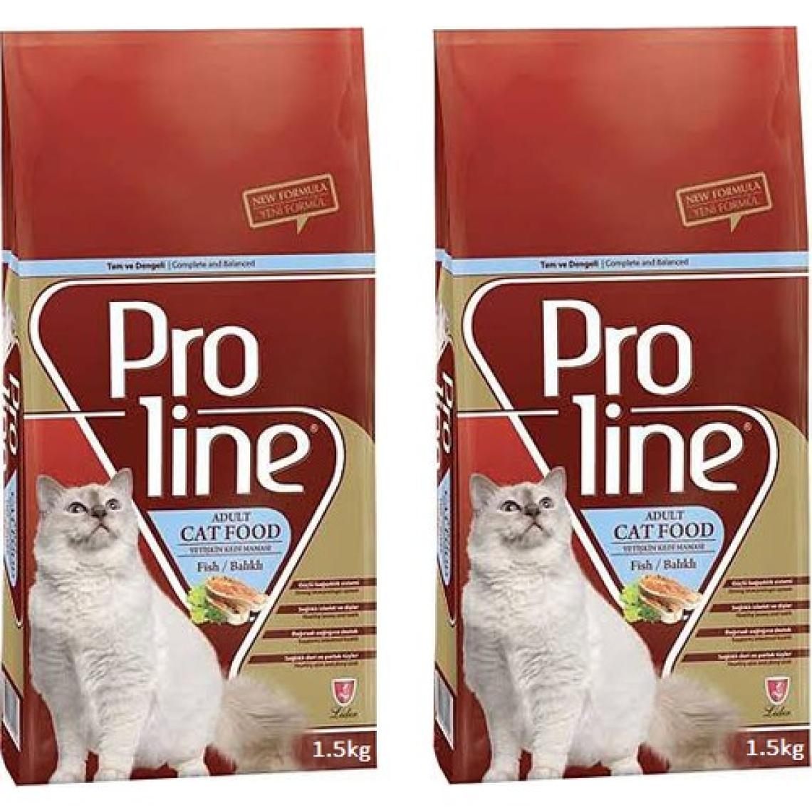 Pro Line Optimum Balıklı Yetişkin Kedi Maması 1.5 kg - 2 Adet