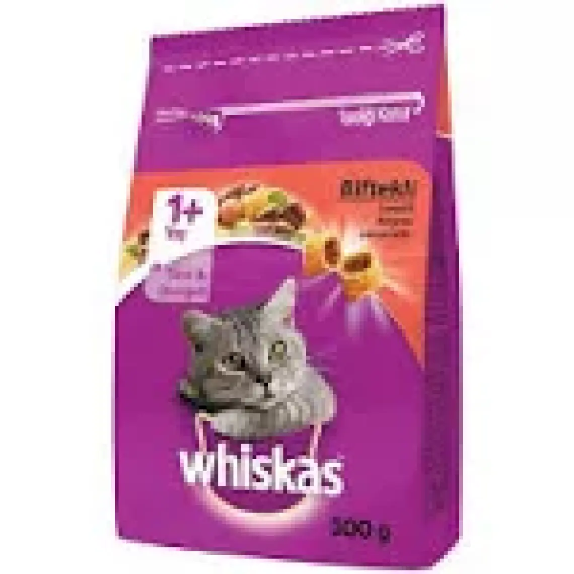 Whiskas Kuru Biftek&Havuç 300 gr