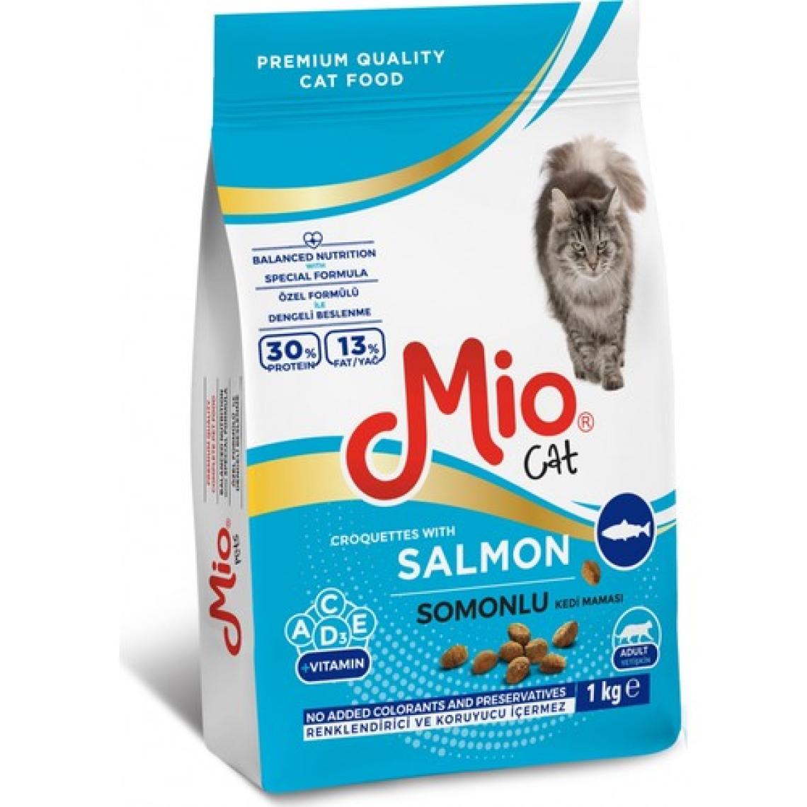 Mio 1 kg Somonlu Kedi Maması