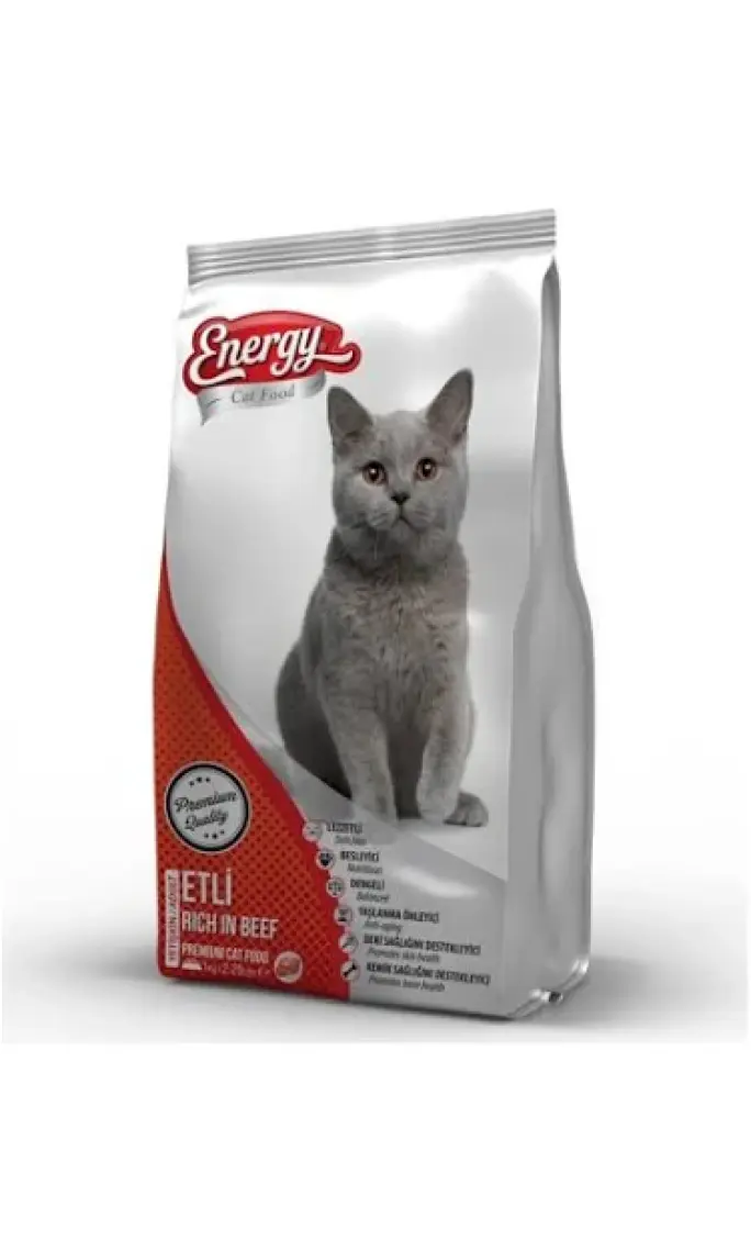Energy Etli Kedi Maması 1kg