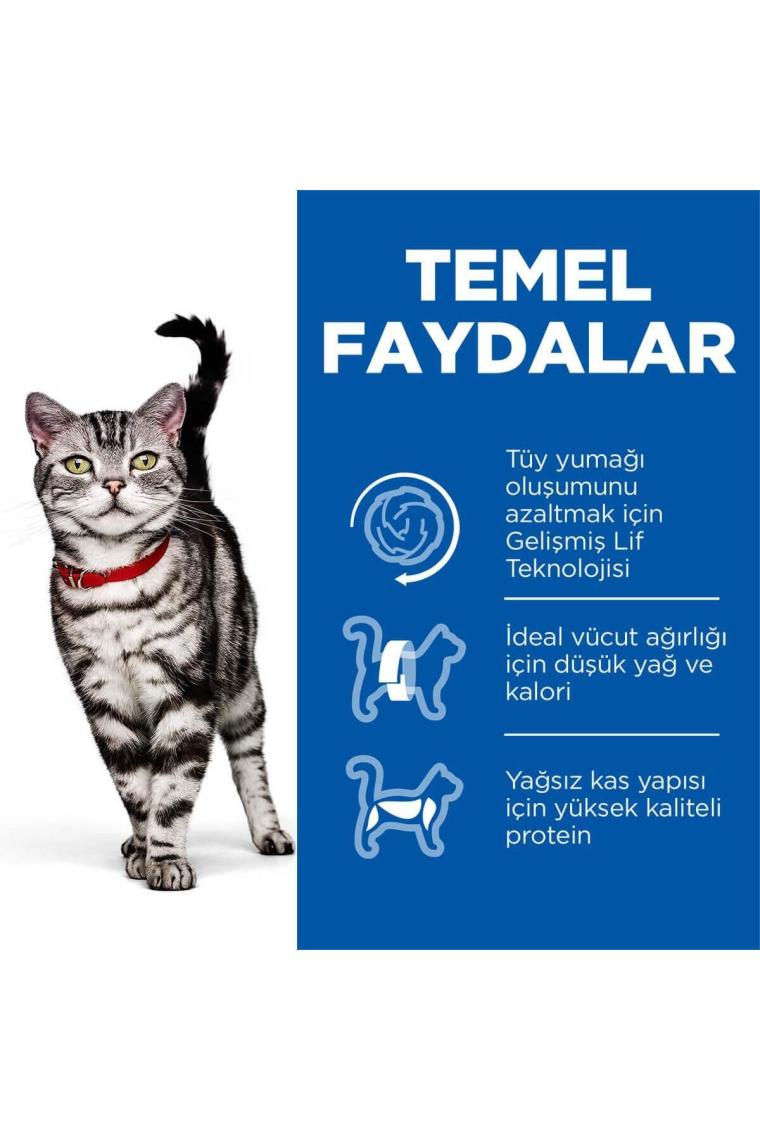 SCIENCE PLAN Tüy Yumağı Kontrolü Tavuklu Yetişkin Kedi Maması 1,5 Kg