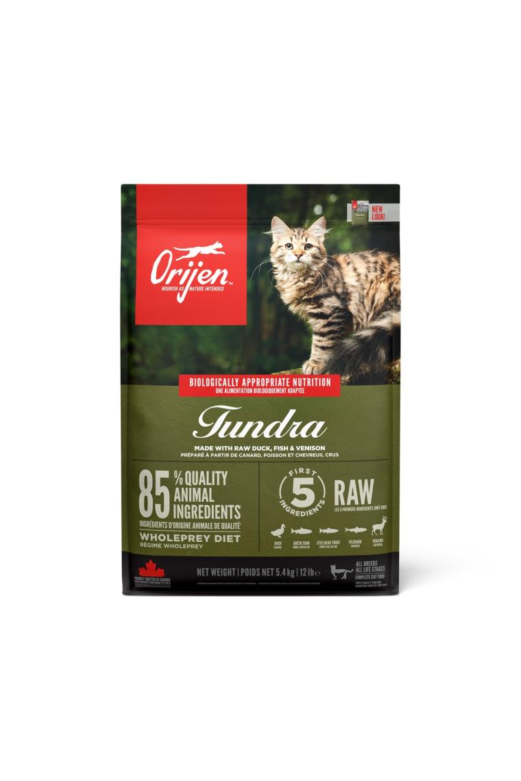 Orijen Tundra Tahılsız 5.4 kg Yetişkin Kedi Maması