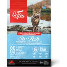Orijen Six Fish Tahılsız Balıklı 1.8 kg Yetişkin Kedi Maması