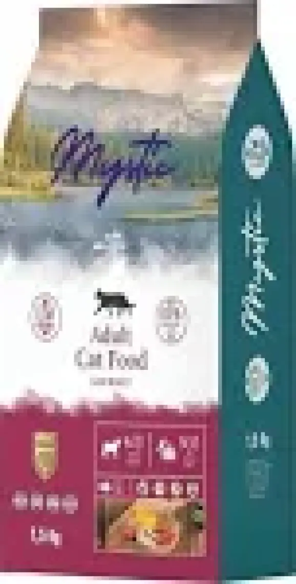 Mystic Mystic Az Tahıl Yetiş. Kedi Maması Gurme 1,5 kg
