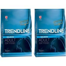 Trendline Somon Balıklı Yetişkin Kedi Maması 1kg x 2 Adet