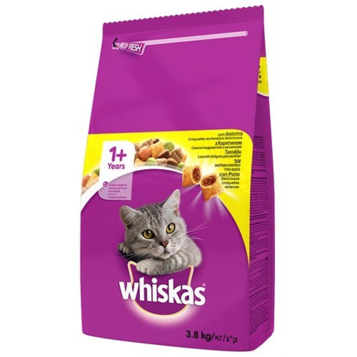 Whiskas Tavuklu ve Sebzeli 3.8 kg Yetişkin Kuru Kedi Maması