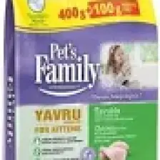 Pets Family Premium Tavuklu Yetişkin Kedi Maması 500 G