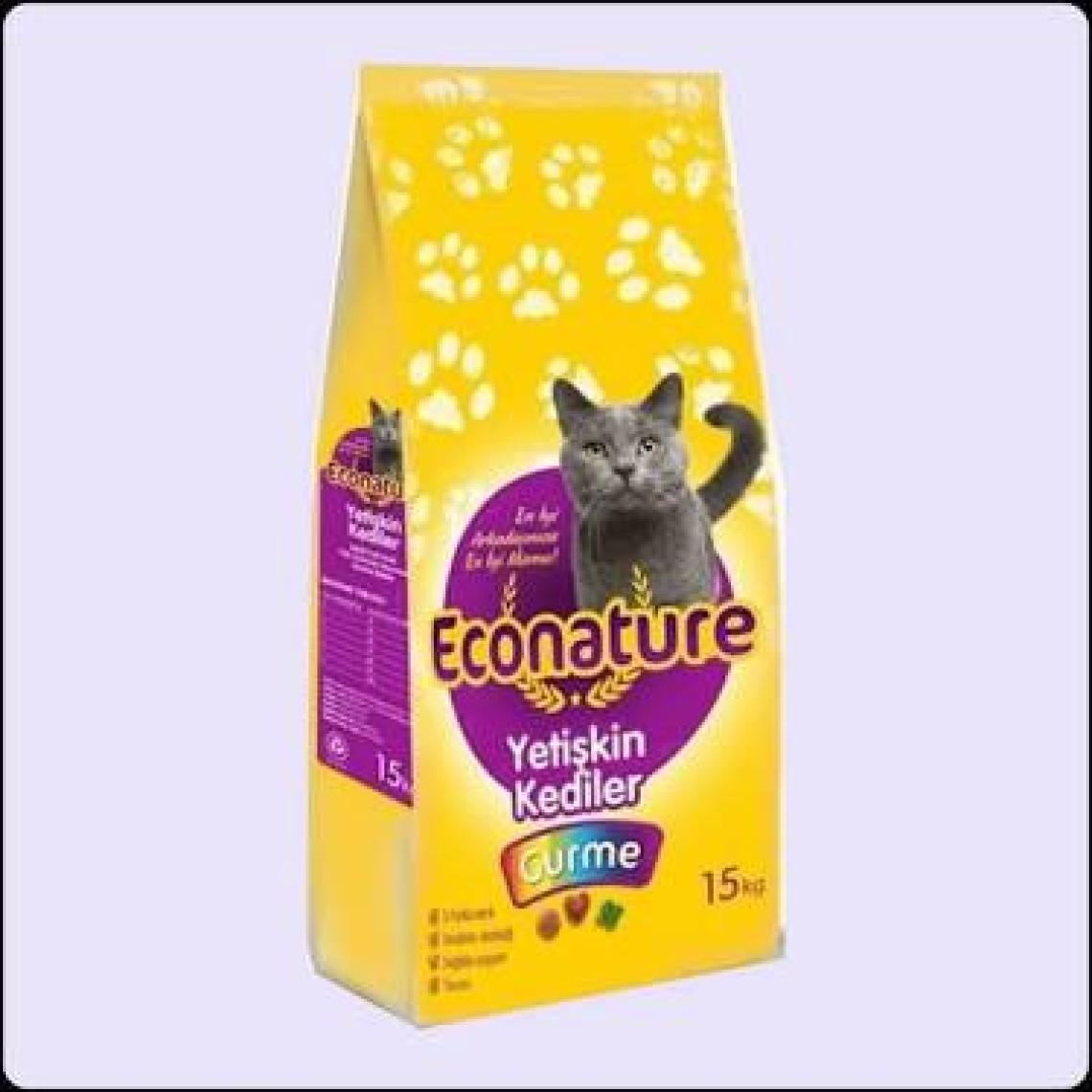 Econature Gurme Balıklı Yetişkin Kedi Maması - 15 Kg