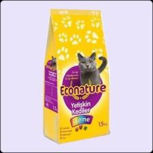Econature Gurme Balıklı Yetişkin Kedi Maması - 15 Kg
