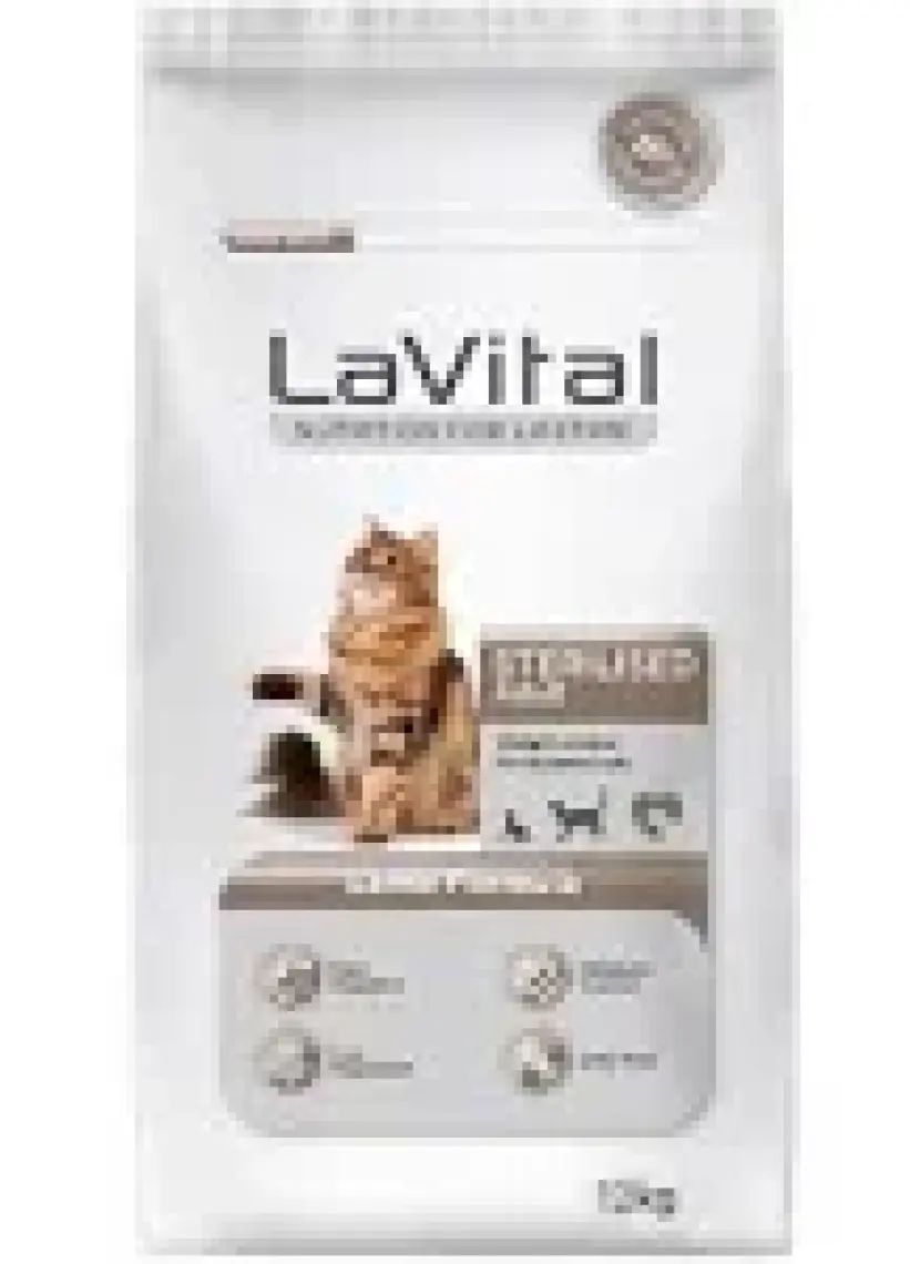La Vital  Kuzu Etli Kisirlastirilmis Kedi Mamasi 12 kg
