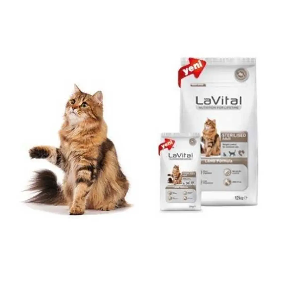 La Vital  Kuzu Etli Kisirlastirilmis Kedi Mamasi 12 kg