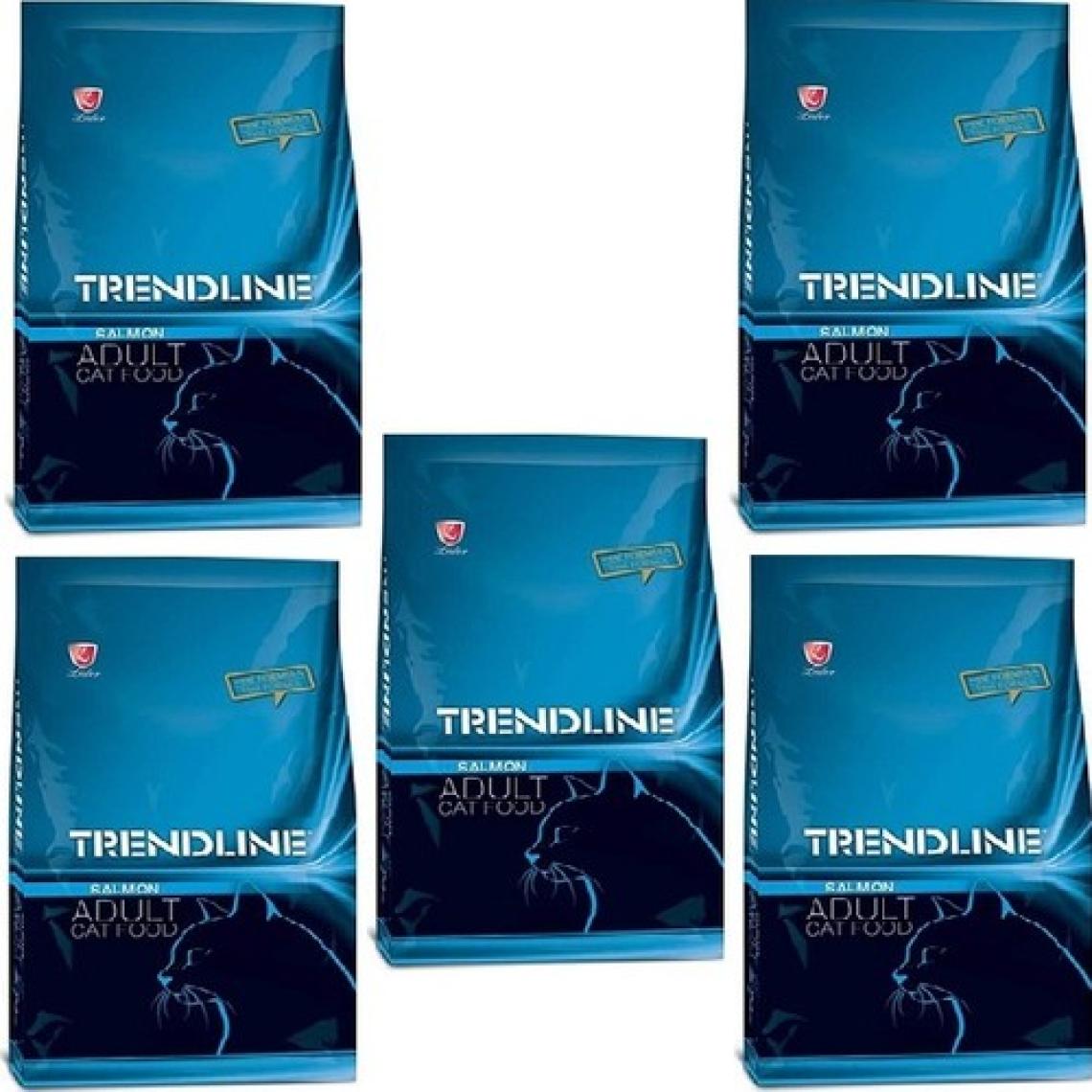 Trendline Somonlu Kedi Maması 1 kg x 5 Adet