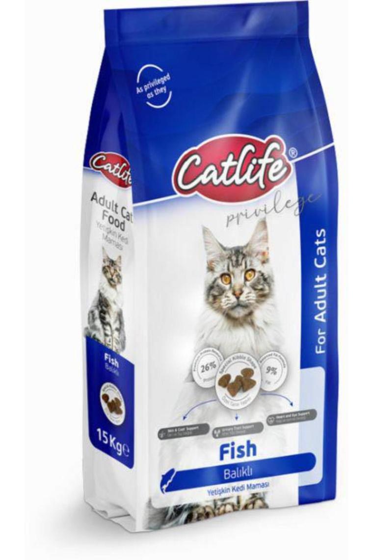 Balıklı Yetişkin Kedi Maması 15kg