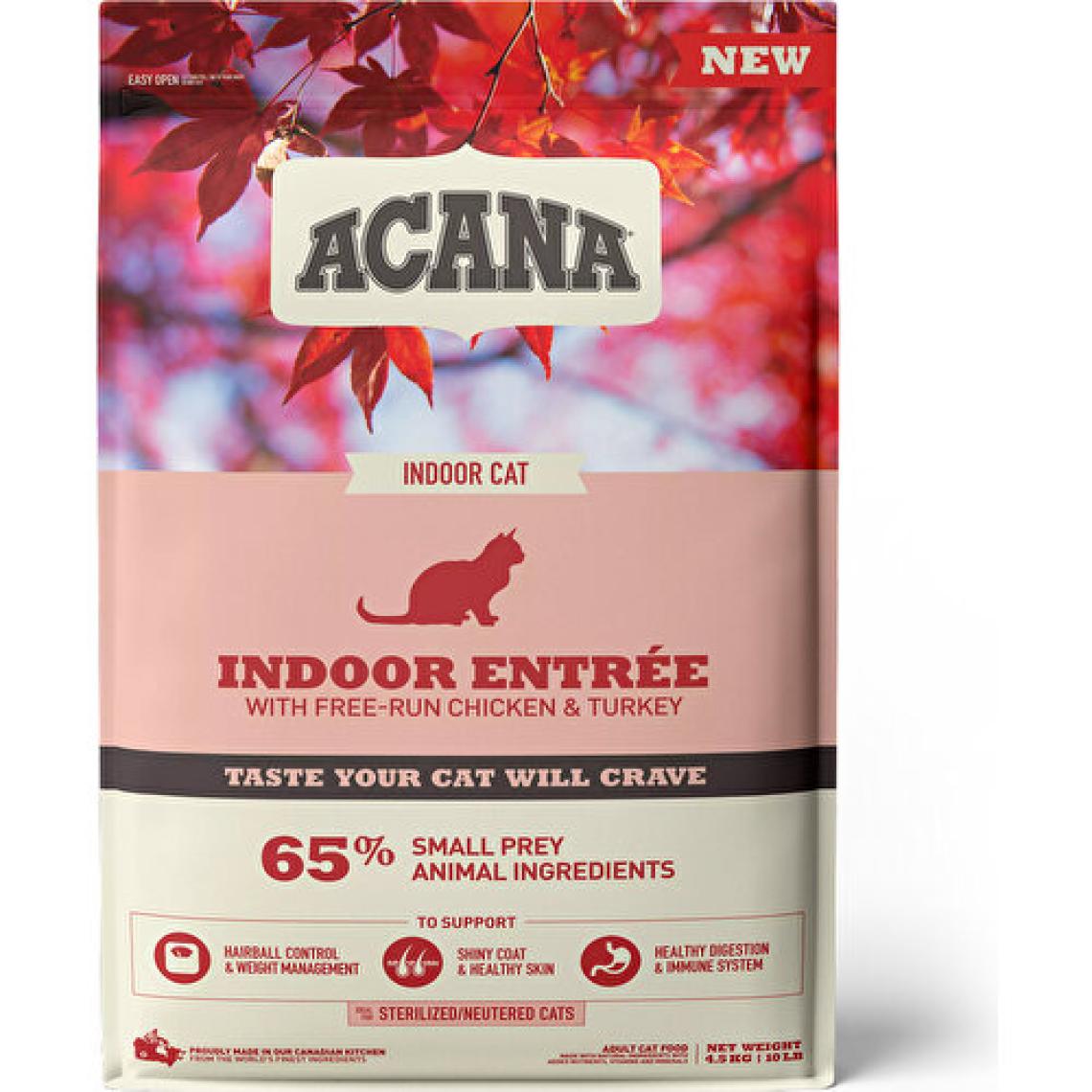 Acana Indoor Entree Sterilised 4.5 kg Yetişkin Kedi Maması
