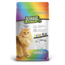 Jungle Colormix Tavuklu 15 kg Yetişkin Kedi Maması