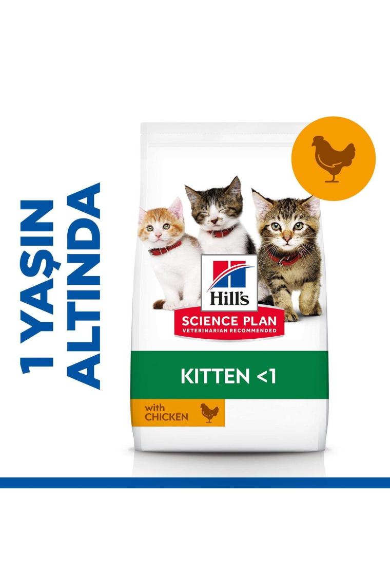 Hill's Kitten Tavuk Etli 1.5 kg Yavru Kedi Maması