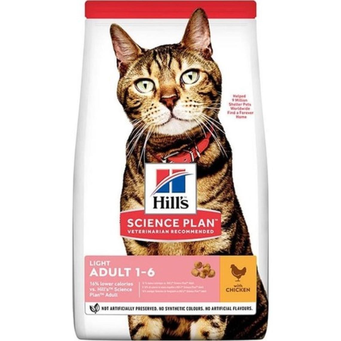Hill 's Adult Light Tavuklu 3 kg Yetişkin Kuru Kedi Maması