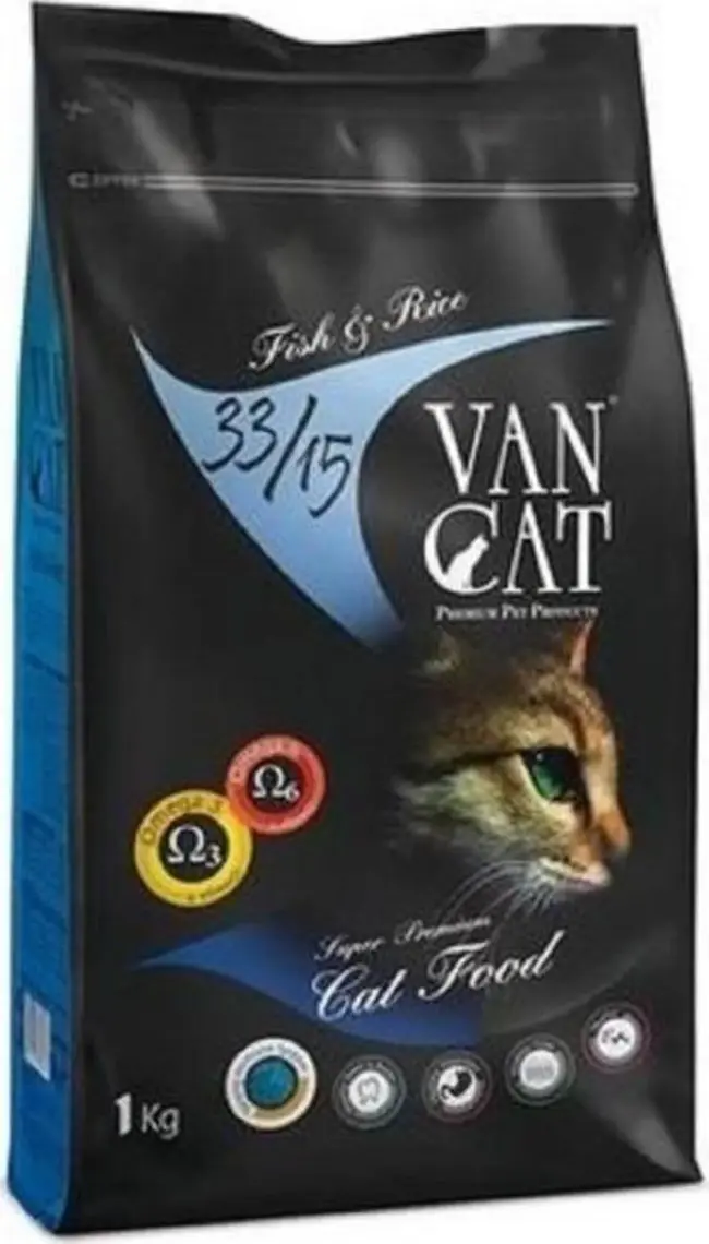 Van Cat Balıklı Kedi Maması 1 kg