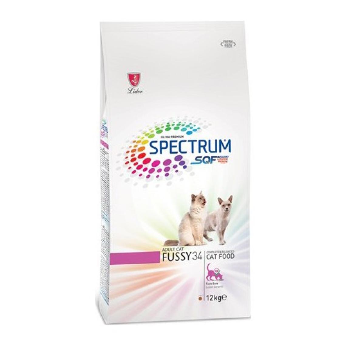 Spectrum Fussy 34  Balıklı ve Pirinçli Yetişkin Kedi Maması 12kg