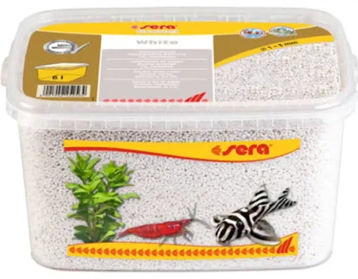 Sera Akvaryum Kumu Beyaz 1-3 Mm 3 Lt