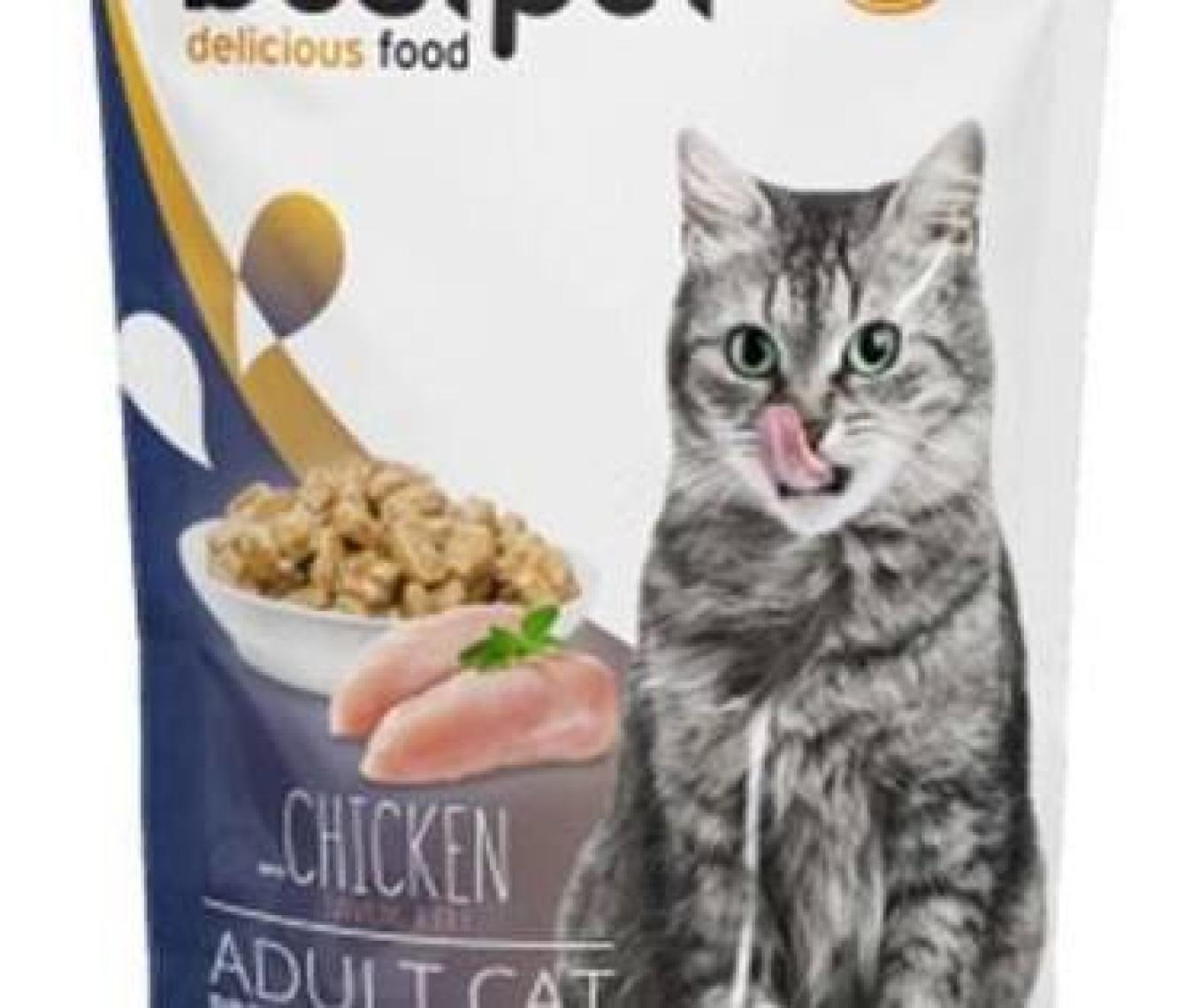 Bestpet Adult Jelly Tavuklu Kedi Pouch Mama 85 gr