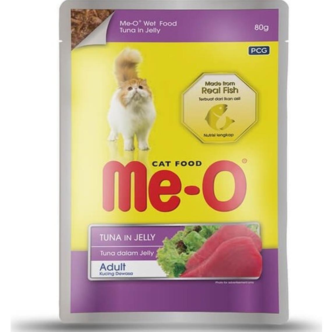 Me-O Adult Jöle Içerisinde Ton Balıklı Yetişkin Kedi Konservesi 80 gr