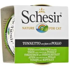 Schesir Cat Jelly Ton Balıklı Ve Tavuklu Kedi Konservesi 85 Gr