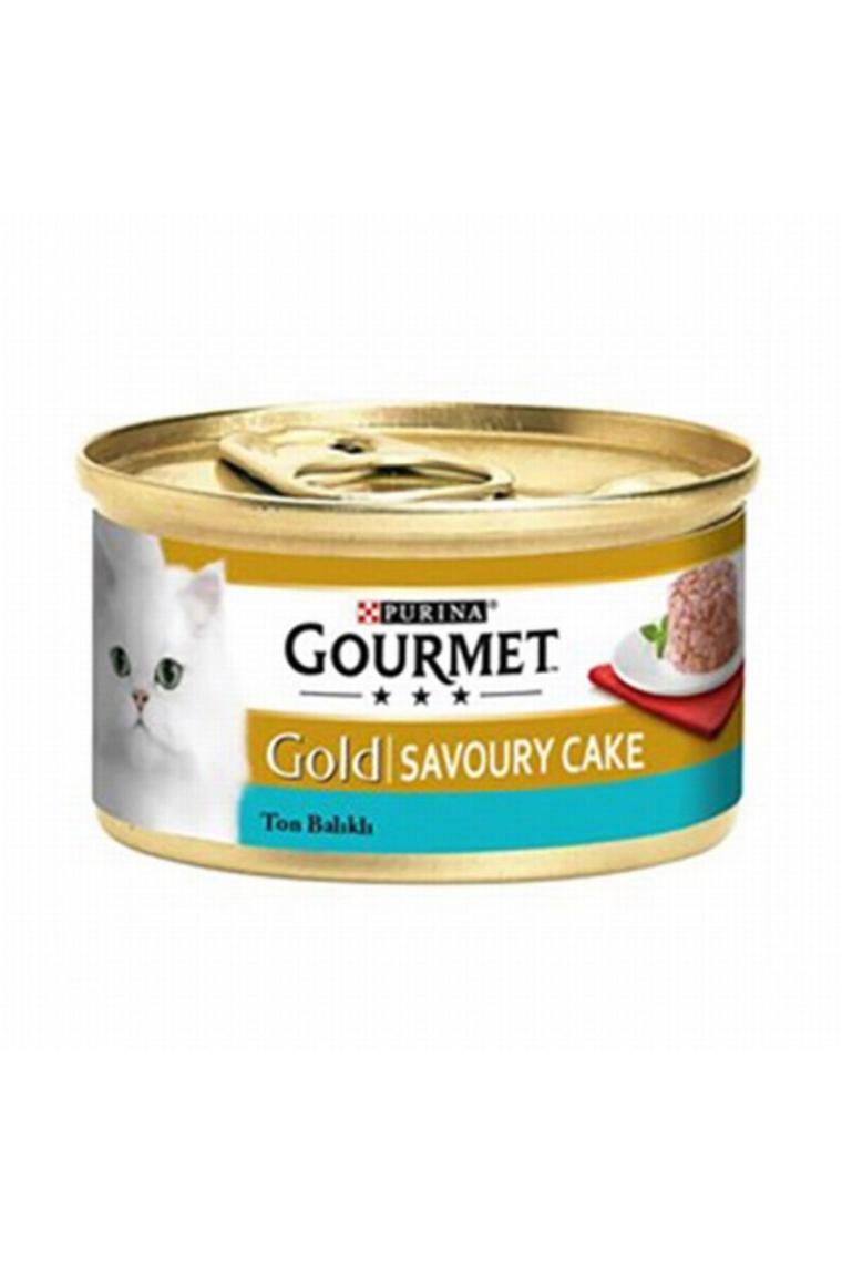 Gourmet Gold Savoury Cake Ton Balıklı 85 gr Yetişkin Kedi Konservesi