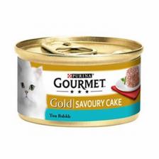 Gourmet Gold Savoury Cake Ton Balıklı 85 gr Yetişkin Kedi Konservesi